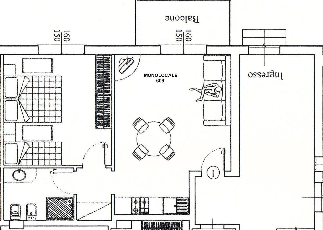 Roma Suite Apartments Cervia Exterior foto